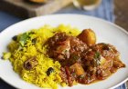 Home Made Yellow Rice and Curry Packet